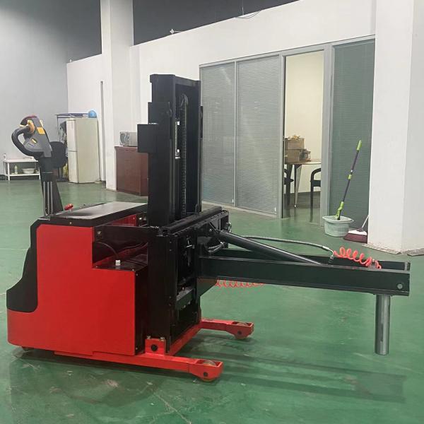 汎用的な電動パレットスタッカー バッテリー 動力 250kg/500kg 負荷 調整可能なクランプと回転付きの電気操作