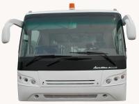 Raio de giro 13500mm do ônibus do passageiro do aeroporto do passageiro de Seat 110 do costume 14