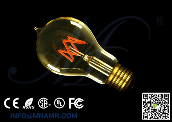 20 Watt Equivalent LED Edison Light Bulbs 3W Bayonet Lamp Base A19 A60 Holiday Decorative Lighting