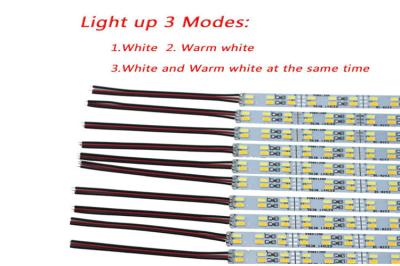 50cm 5630 Rigid Led Hard Strip Bar Double Row 72led White And Warm White Dc12v