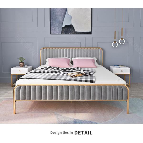 1800*1800*2000 Fashion Design Single Queen King Size Bed Frame with Aluminium Profile