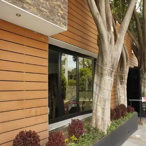 Uv Resistant Outdoor Modern Home Decoration Exterior Wpc Coextrusion Cladding Wall Panel