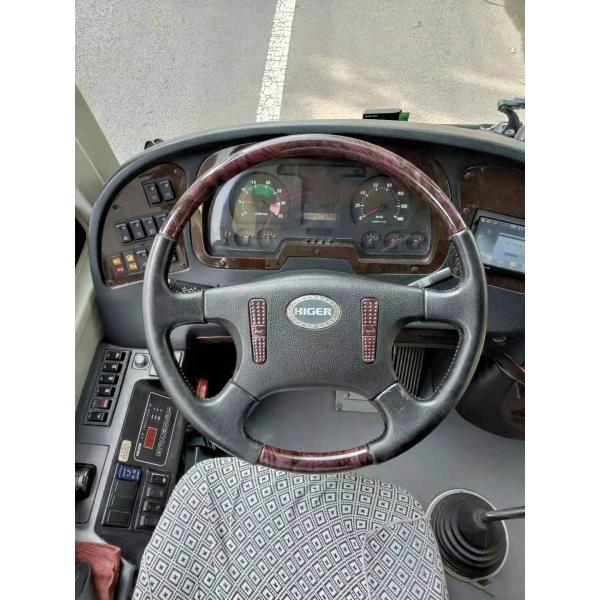 Используемая дверь Dingle тренера более высокого шасси воздушной подушки тренера автобуса туристская с AC/TV 51seats