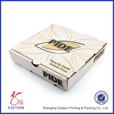 Do cartão dobrável do produto comestível do GV caixas de empacotamento para a pizza