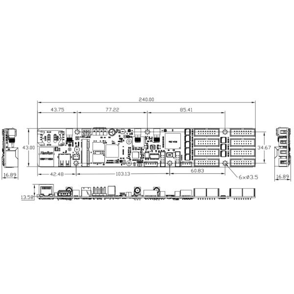 Sysolution Y09 MainStream Products for Industrial-Grade Relative to Commercial-Grade CPU LED Control Card