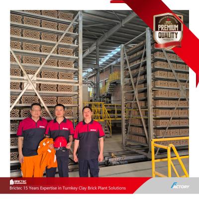 China-Made Brick Machinery Exported to Iraq - 750TPD Capacity Guaranteed