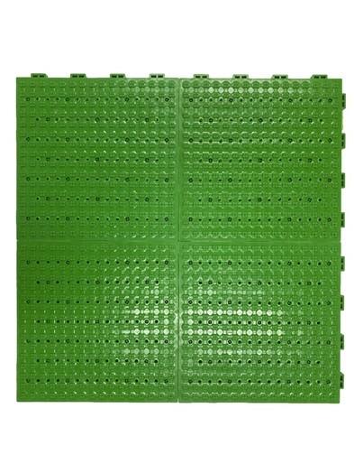 Interlocking Synthetic Belt Shock Pad Perfect Drainage Design For Basketball Court And Table Tennis Floor