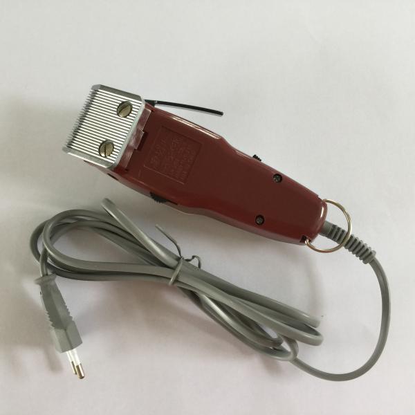 White Red RF888B Electric Pro Hair Clipper Stainless Steel Metal Cutting Blade