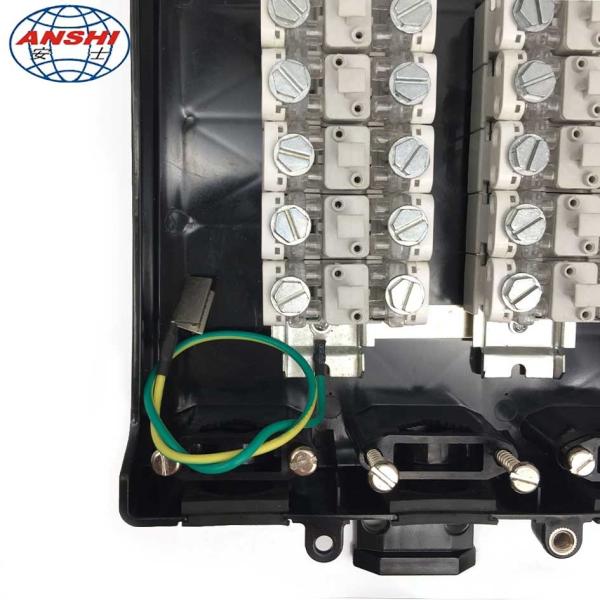 Bloque de terminales de la distribución al aire libre de 10 París con el módulo protector no- de Stb