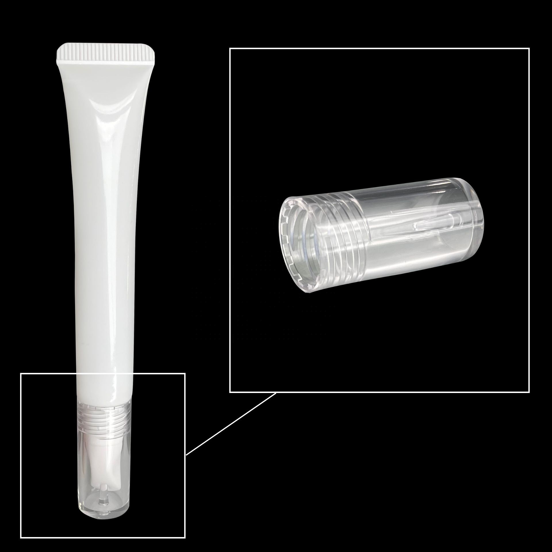 Lipgloss Tube for Lipgloss Tube with Packaging Filling Eco-friendly Toothpaste Manufacturer Lipgloss Tube