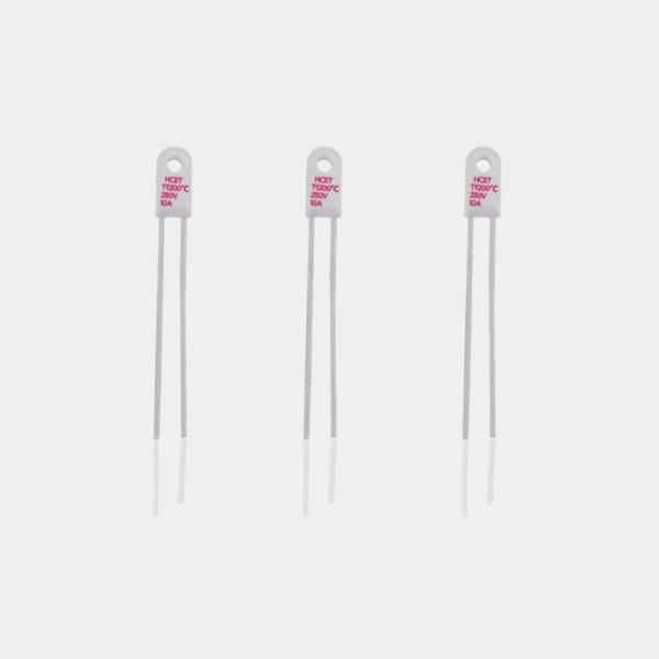 Metal Link Thermal Fuze Cutoff Fuse 16A 250V Radial Lead Temperature ODM
