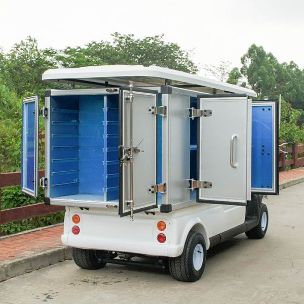 EXCAR 2 Seats Hotel Buggy Car With Container