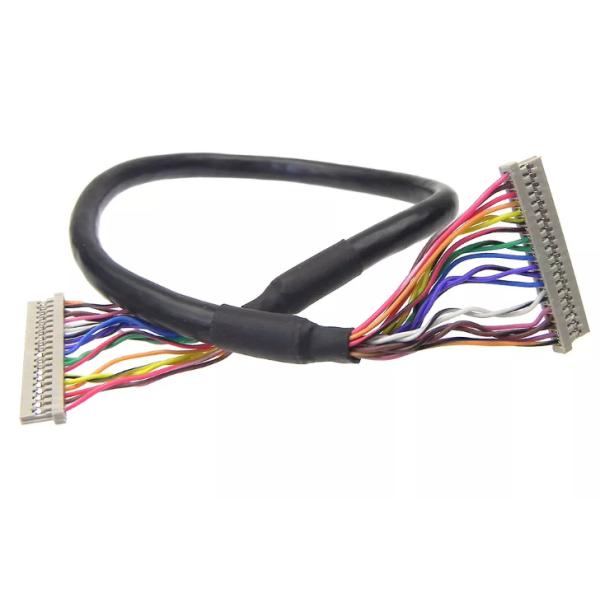 0.3mm LVDS Wire Harness 30AWG 20 Pin Cable Laptop Screen