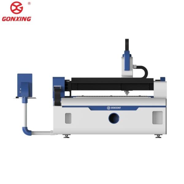GXLASER Model Fiber Laser Metal Cutting Machine 1500W 2000W 3000W featuring Raytools Cutting Head and Yaskawa Servo Motor