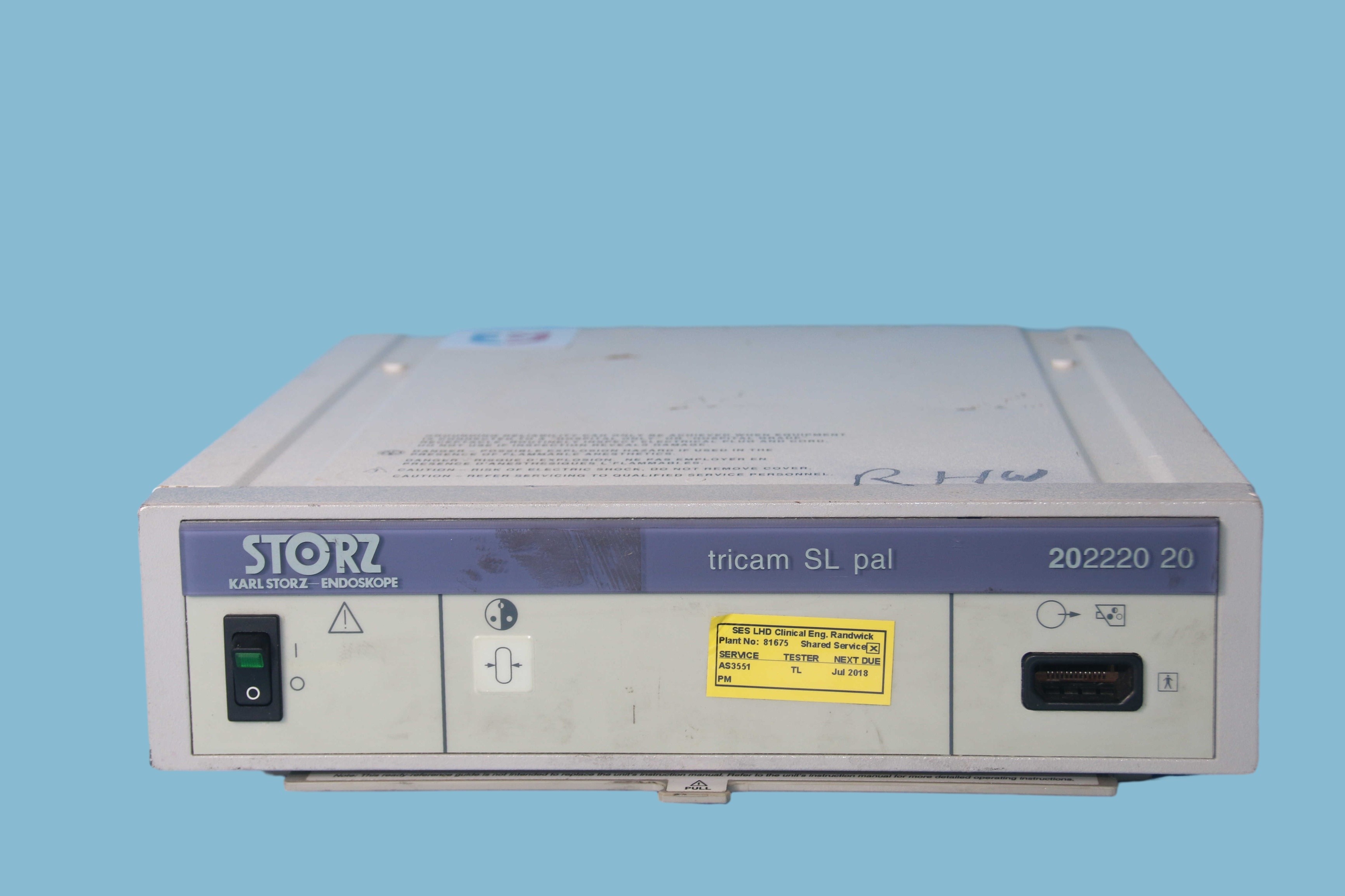 Storz 20222020 Tricam SL Pal Камера Процессор изображения Эндоскоп Процессор