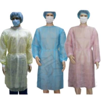 PPE CE Certificado OZONE Desinfetante Tipo Desutilizável Estéril 45gm Vestido de isolamento não tecido