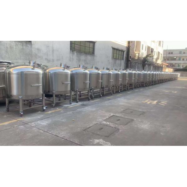 Electric Heating Stainless Steel Mobile Storage Tank for Food Chemical Fluid