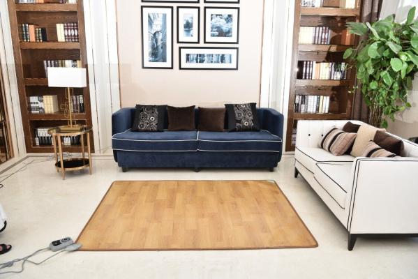 ODM Xf Frd Electric Flat Panel Heater , Washable Electric Heated Carpet 65Degree