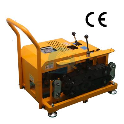 Canal Rod Pusher 1.5m/S da fibra ótica, cabo que puxa o tipo da esteira rolante da máquina 45mm