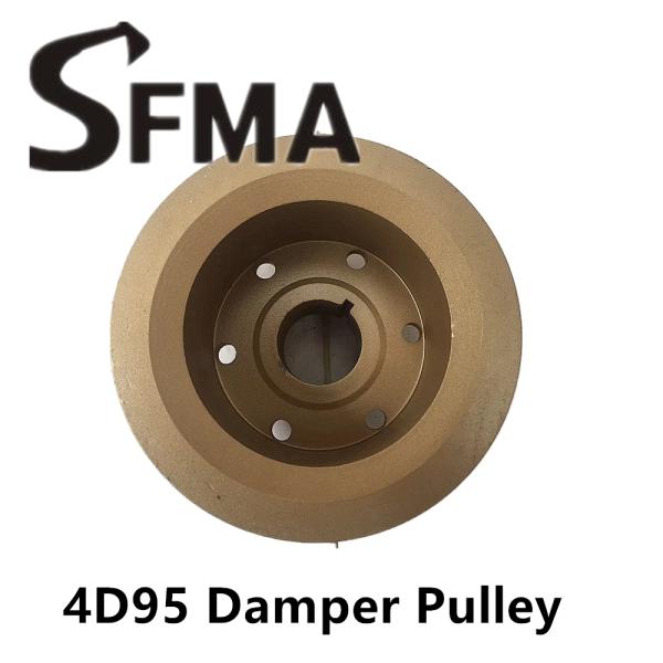 Iron Excavator 4D95 Damper Engine Fan Pulley
