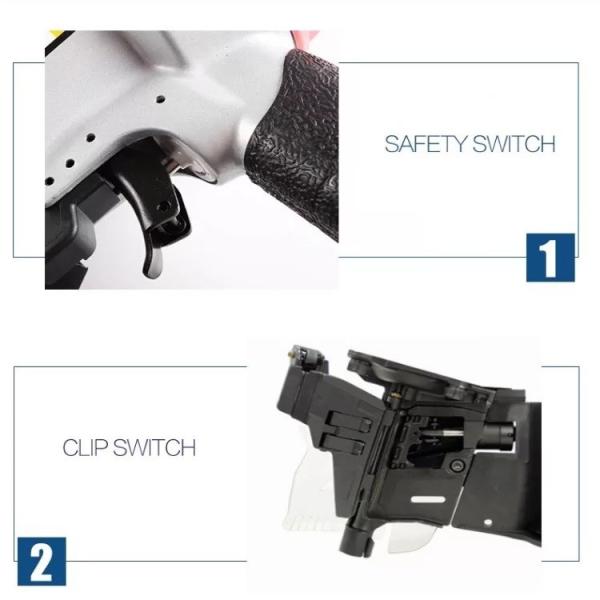 3.9kgs Aluminum Air Nail Gun , High Performance Pneumatic Framing Nailer