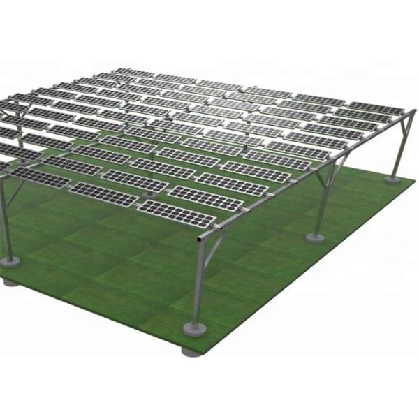 Metal Frames Solar Panel Mounting System , Anodized Solar PV Mounting Systems