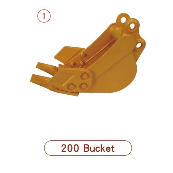 EPA Certificate MINI Excavator Bucket Accessories Multiple Use