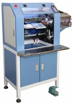 Máquina obrigatória automática espiral plástica de fio, máquina obrigatória espiral comercial