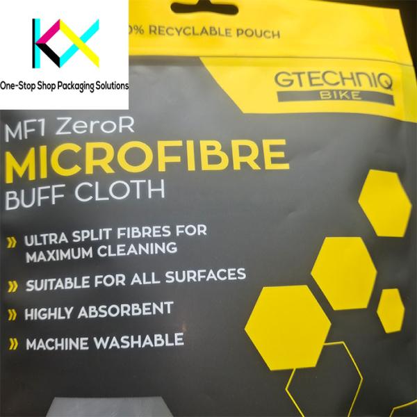 Lingerie Clothing Commodity Packaging Eco Friendly Stand Up Pouch 130um