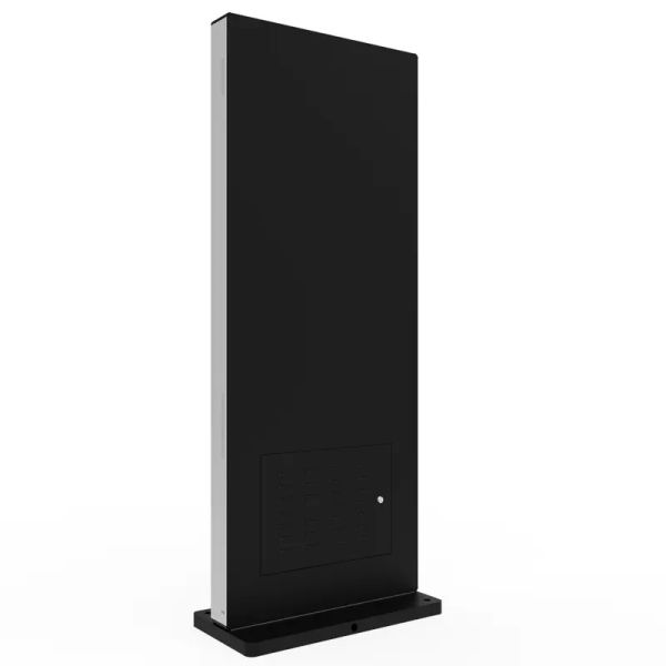 55 65 Outdoor Floor Standing Digital Signage Waterproof IP65 High Brightness Advertising Kiosk Weatherproof Totem OEM