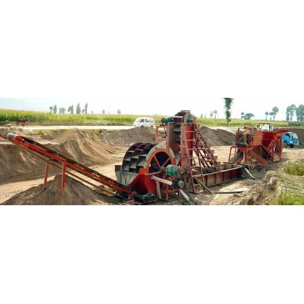 Wheel Sand Washing Machine River Sand Washing Sediment Separation