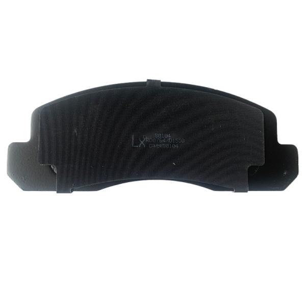 Shockproof Toyota Coaster Bus Brake Pads D1550 Carbon Fiber Double Rubber Brake Friction Bus Spares