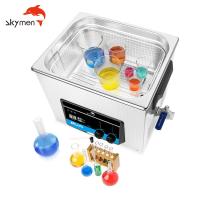 décapant en verre ultrasonique SUS304 de réservoir de 40kHz 6.5L avec l'appareil de chauffage