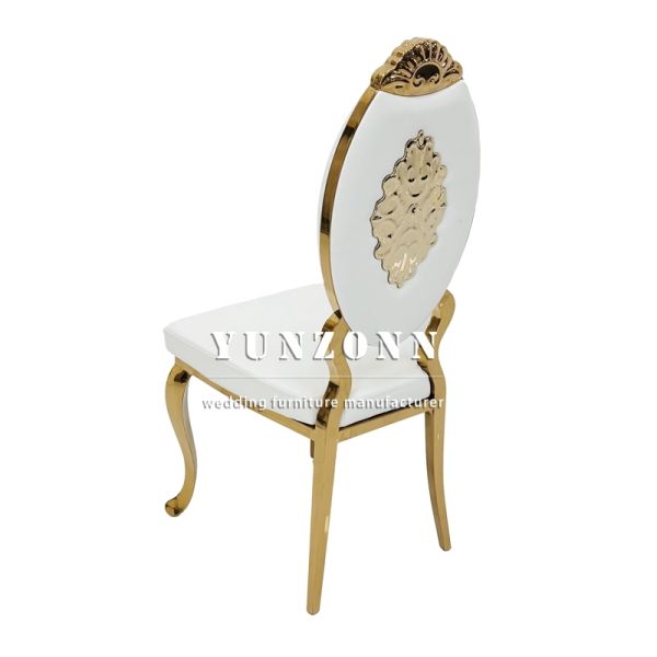 American Popular Wholesale Modern Metal Hotel Banquet Party Stainless Steel Chair for Wedding Event