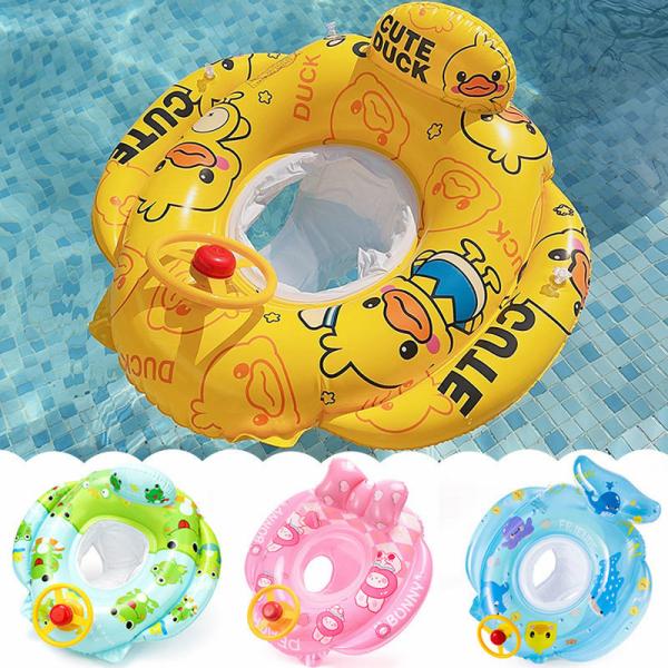 Age Range 2 to 4 Years Cute Pattern Swimming Pool Float Ring Tubes for Kids' Pool Fun