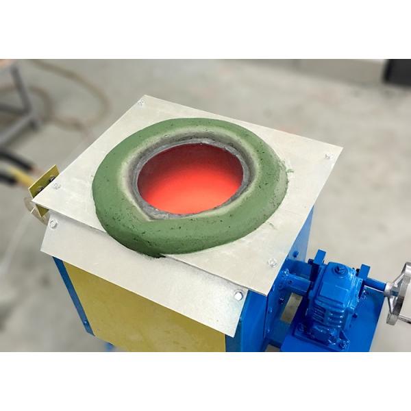 печь нержавеющей стали печи выплавкой 50-200kg металла средней частоты 110kw плавя