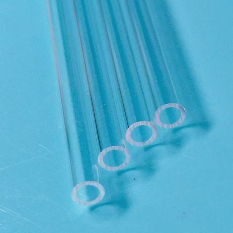 Precision Sleeve Fused Silica Glass Tube OD 2.77mm ID 1.91mm Length 45mm Miniature Optical