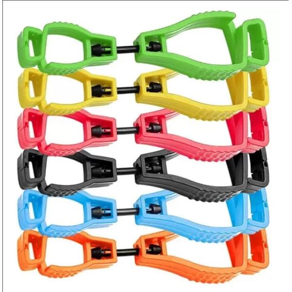 Wholesale Glove Clips Safety Holder Multifunctional Portable Reusable Plastic Glove Clip
