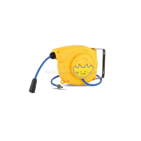 вьюрок шланга Retractable воздуха 12m заплетенный PU автоматический для пневматического инструмента и автомобильного промышленного