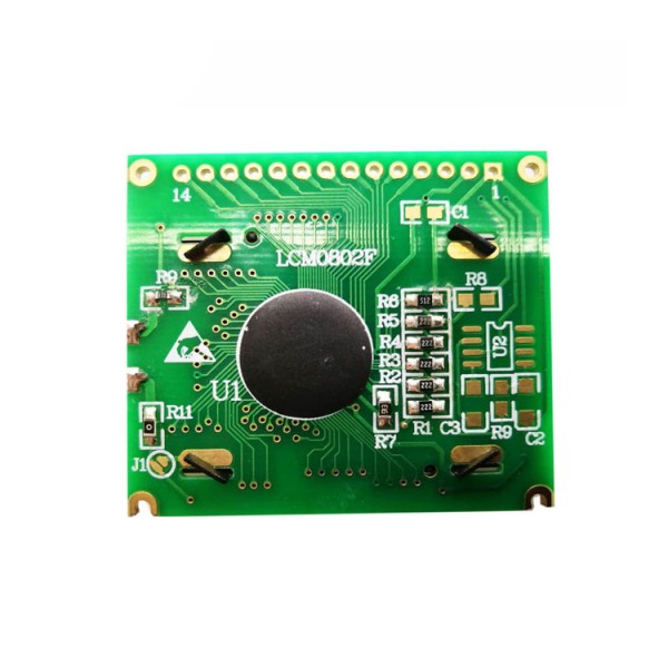 Segment Projector Small Round Yellow-Green Screen Backlight Module LCD2004 LCD Display Module Blue LCD Screen