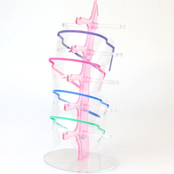 Anti Coronavirus Dental Protective Wear , Fog Proof Safety Glasses With Frame And Film