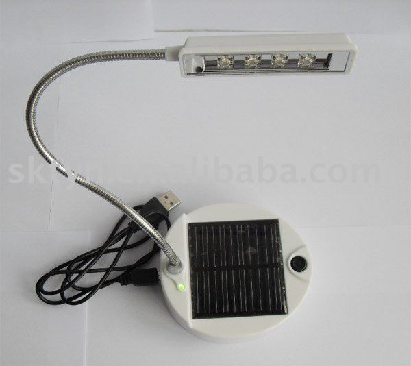 With line protection flexible 80mAh / 5.5 Solar Power LED lamp with CE & ROHS approval