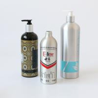 Botella de aluminio de la bomba de MSDS 500ml para el embalaje del champú