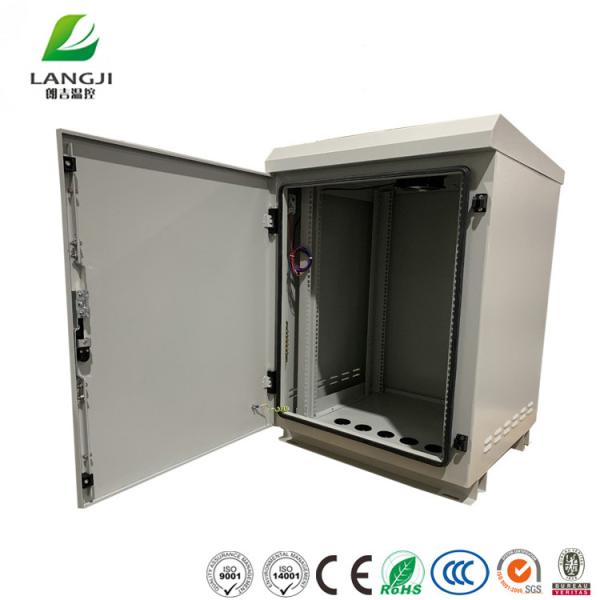 Metal Weatherproof 14U Outdoor Pole Mount Enclosure