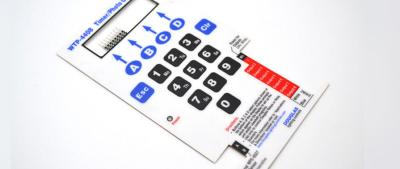 3M467 Custom Membrane Switch Panel , CJT Connector Waterproof Membrane Switch