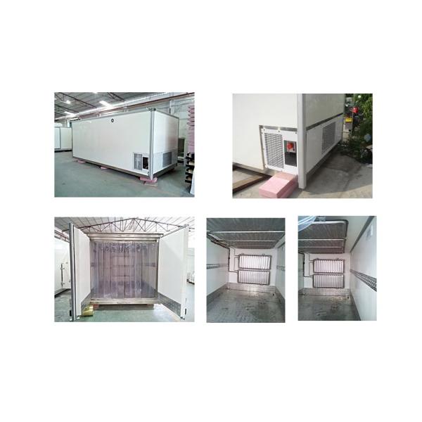 Refrigerated Truck Bodies ISO9000 Certified For Frozen Food Ice Cream Transportation