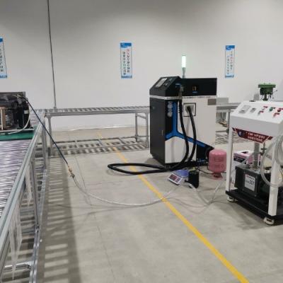 Máquina de enchimento de freão de gás R600a refrigerante óleo frigorífico gas refill CM86