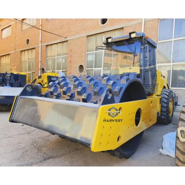 23 Ton Hydraulic Single Drum Roller Roller LTS723H With Detachable Sheep Foot
