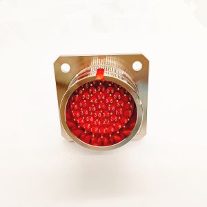 Y3A Series Circular Aviation Electrical Connector Y3A-2041ZJ10 41 Pin Female Connector