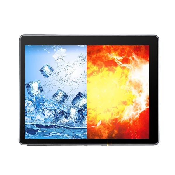 Pantalla electrónica de 24 pulgadas para talleres de producción, Linux industrial/win10 11, todo en uno, PC de panel táctil integrado/montado en la pared, aleación de aluminio